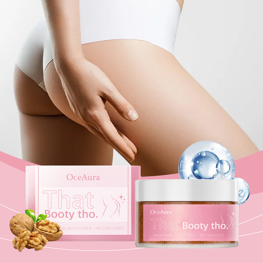 The hip exfoliating scrub gently cleanses the body's dead skin and oothens the skin. Hip care cream